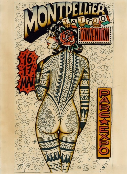 Montpellier tattoo Convention. France